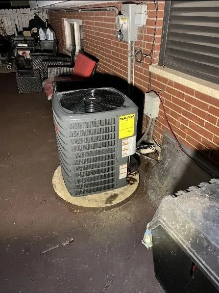 AC Condenser — After Installation